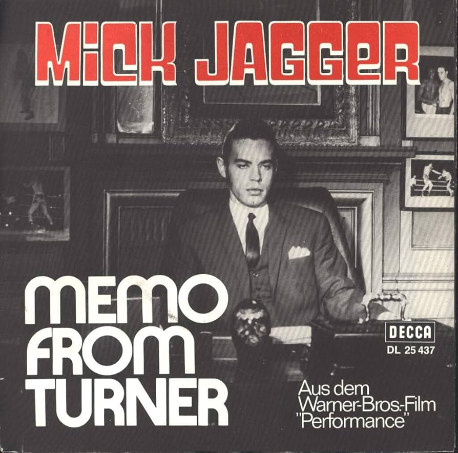 Song of the Day (21) - Memo from Turner by Mick Jagger