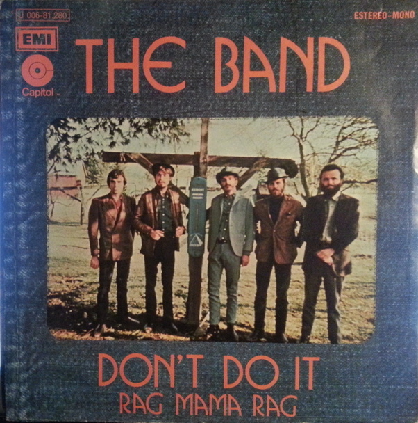 Song of the Day (165) - Don’t Do It by The Band